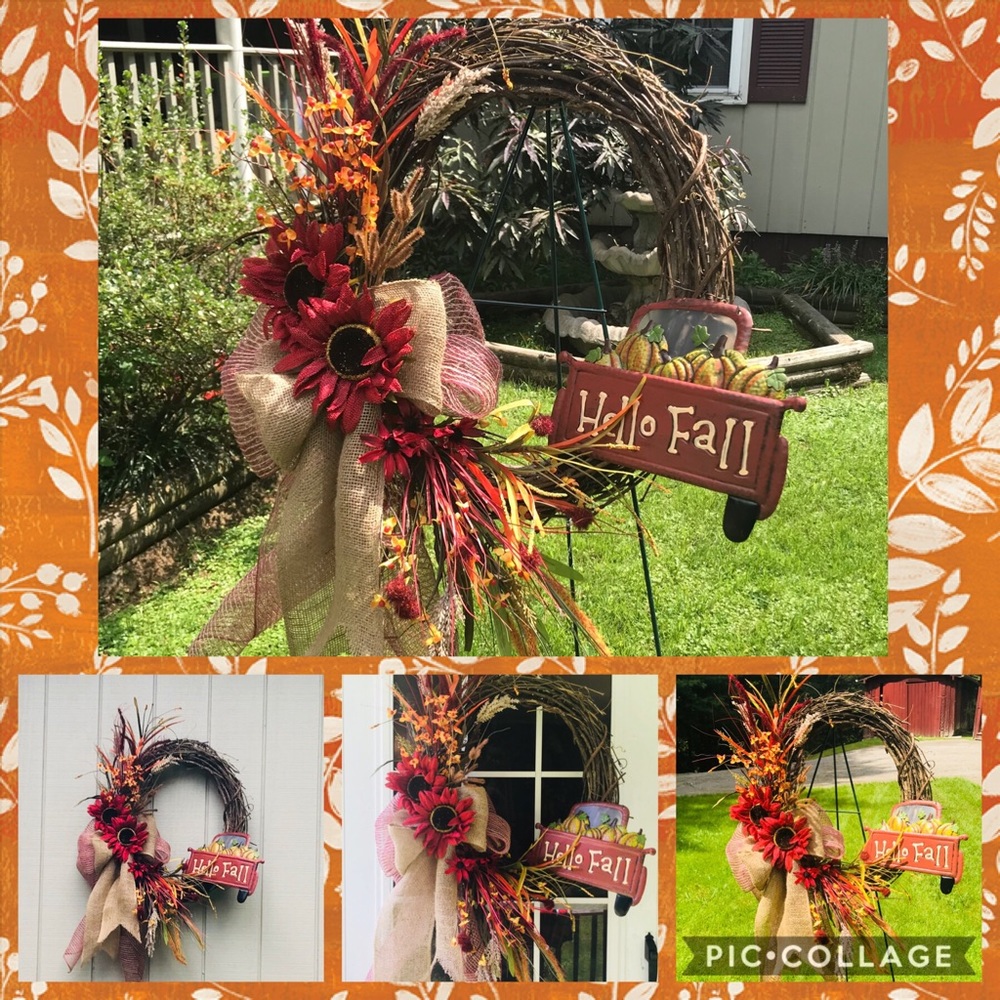 Fall Grapevine Wreaths